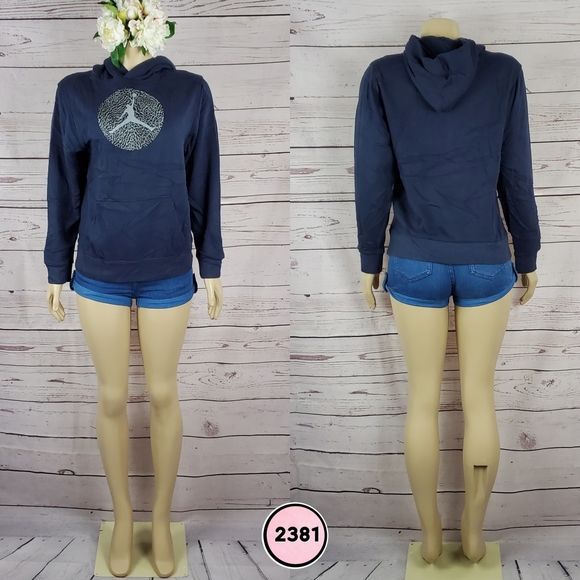 Tops - navy blue xl junior hoodie sweatshirt